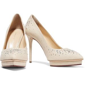 Charlotte Olympia 8.5 Debbie Bejeweled Pump